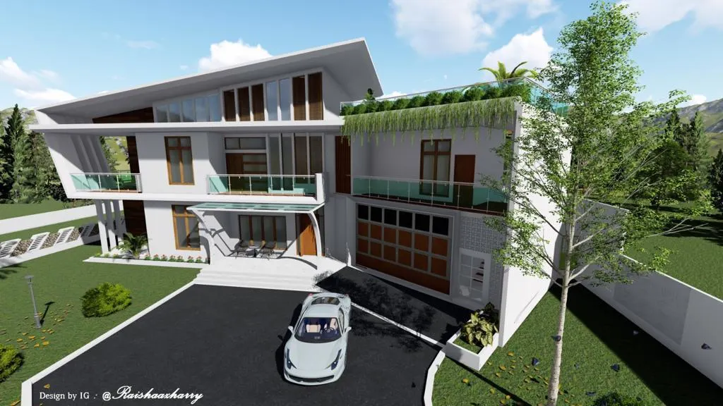 Dijual Rumah Unik ala Villa di Peukan Bada (Progress 70% Selesai)