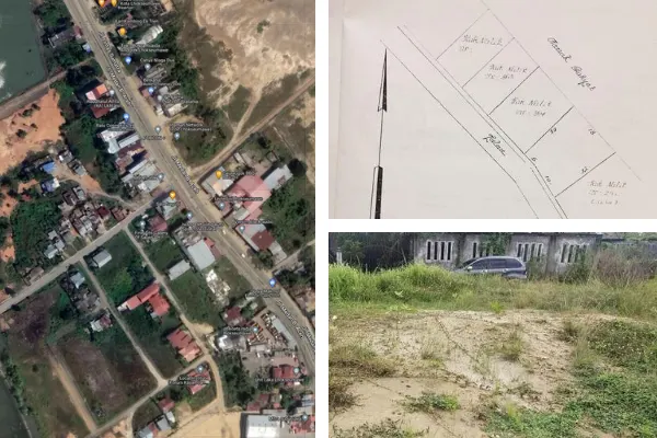 Tanah Dijual Lokasi Sangat Strategis di Pinggir Jalan Banda Aceh - Medan, Lhokseumawe