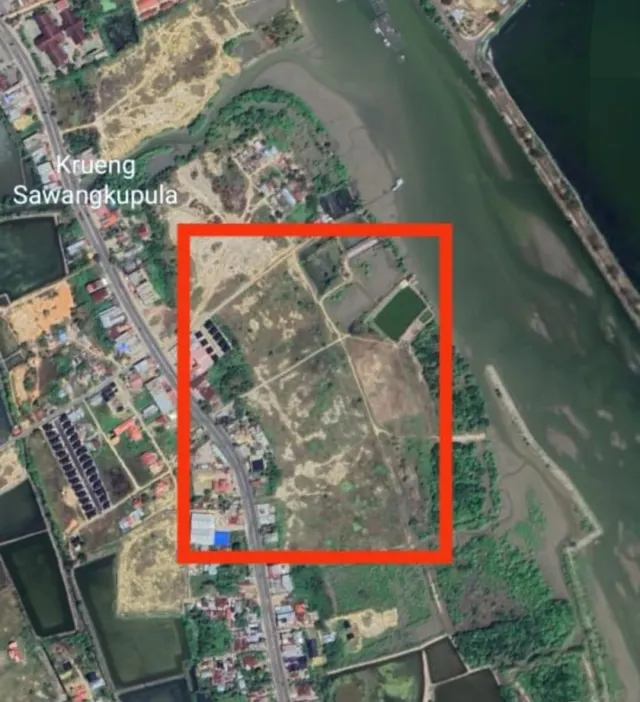 Dijual Tanah 6 Hektare di Meunasah Mee (Depan Sate Sagobi), Kecamatan Muara Dua Lhokseumawe