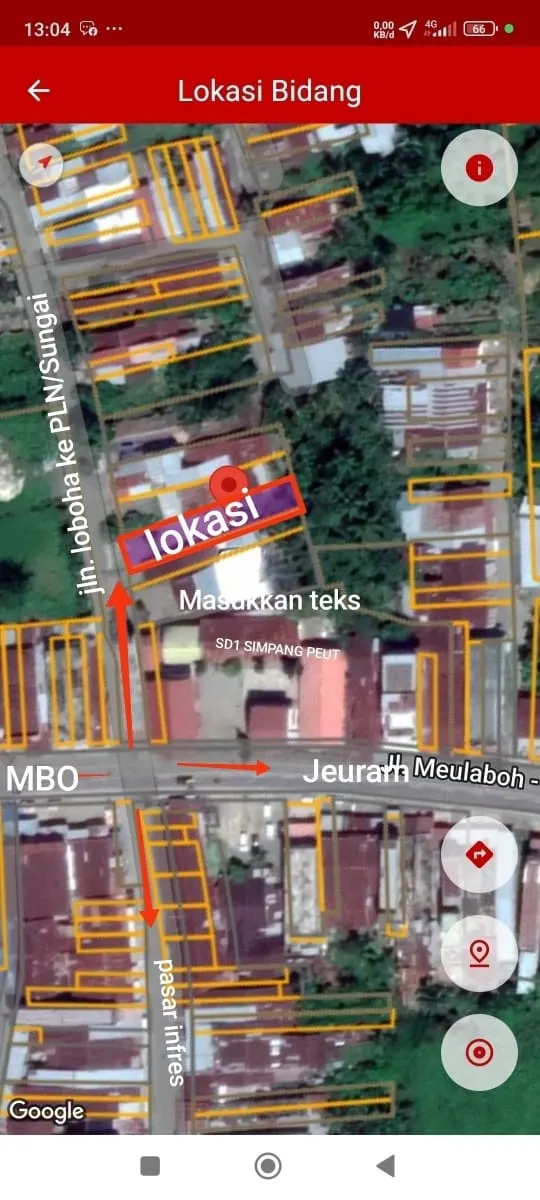 Dijual Tanah 360 m2 Lokasi Strategis di Simpang Peut Nagan Raya