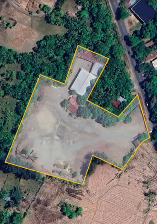 Disewakan Areal Gudang 13.554 m2 di Pinggir Lintas Utama Banda Aceh - Medan Aneuk Galong ; Full Tembok Keliling + Timbangan Truk