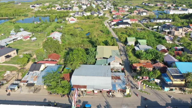 Dijual Tanah Luas di Tengah Kota Banda Aceh 9.839 m2 depan Pasar Al-Mahirah Lamdingin