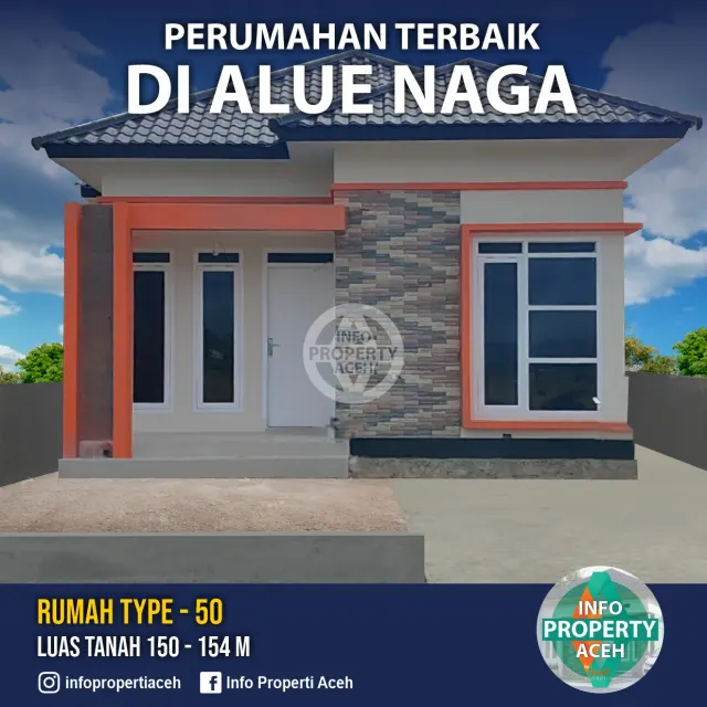 Dijual Rumah Cluster Siap Huni di Kota Banda Aceh, Desa Alue Naga Kecamatan Syiah Kuala